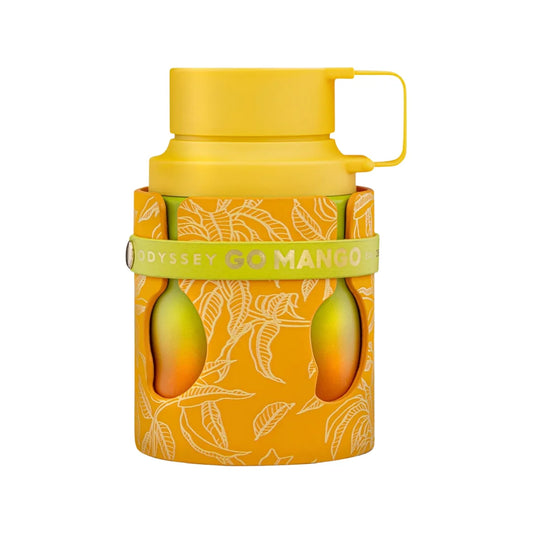 Armaf odyssey go mango eau de parfum unisex 100ml oriental fragrance fruity sweet mango exotic long-lasting perfume original ideal gift