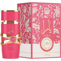 Yara Candy - Arabic Perfume for Women, 100ml, features a sweet and floral gourmand fragrance with notes of green mandarin, black currant, strawberry caramel, gardenia, vanilla, amber, sandalwood, and musk, perfect for modern