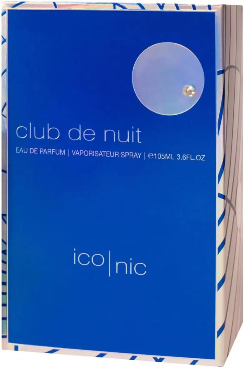 Armaf club de nuit blue iconic eau de parfum 105 ml – intense and sophisticated masculine perfume