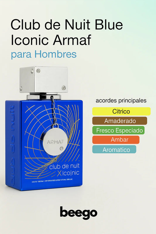 Armaf club de nuit blue iconic eau de parfum 105 ml – intense and sophisticated masculine perfume
