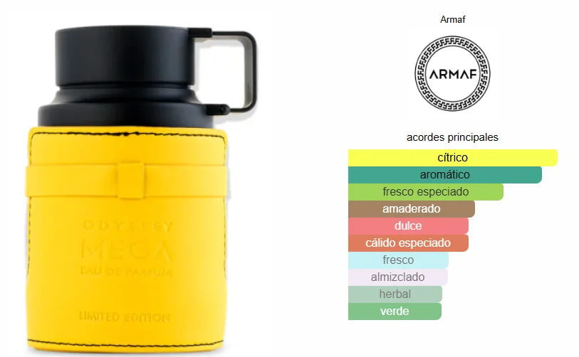 Armaf odyssey mega edp 100 ml - modern and elegant perfume spray