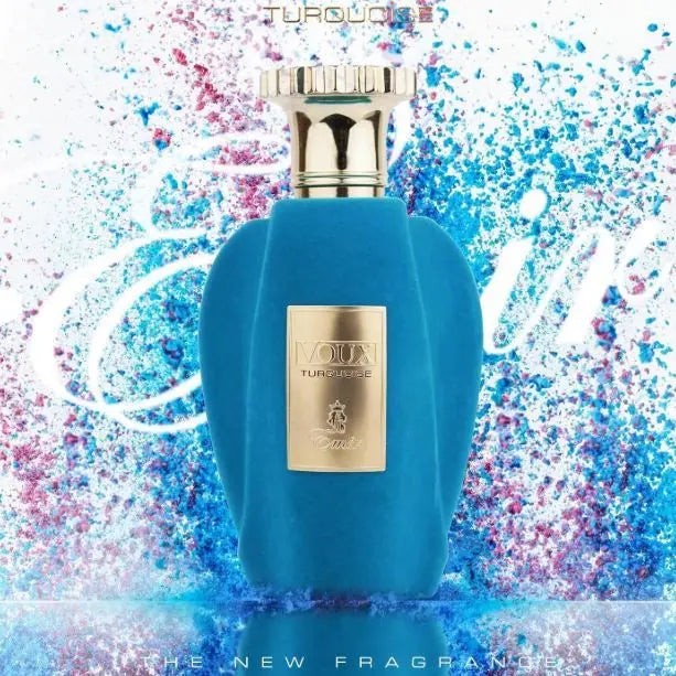 Paris corner voux turquoise 100ml – 100% original arabic perfume, unisex, fresh, citrus and woody, luxury and elegance