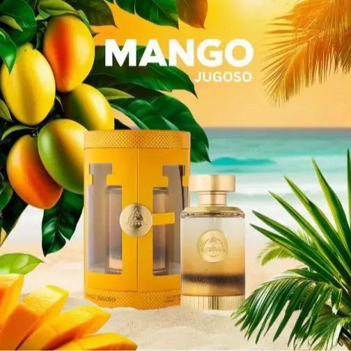 Arabian perfume juicy mango paris corner edp 100ml |   Unisex with mango, vanilla and musk |   Exotic, sweet and long lasting