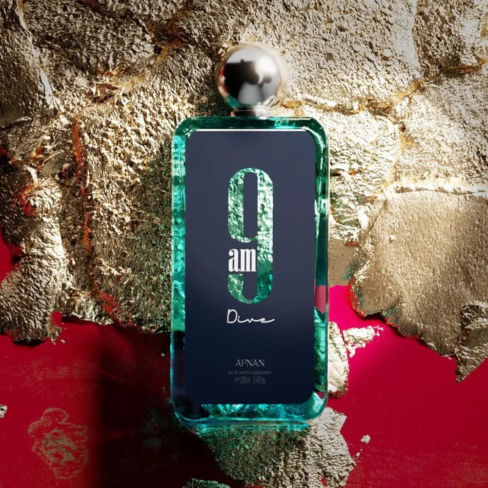 Afnan 9am dive edp 100 ml (3.4 oz) - fresh and versatile unisex perfume
