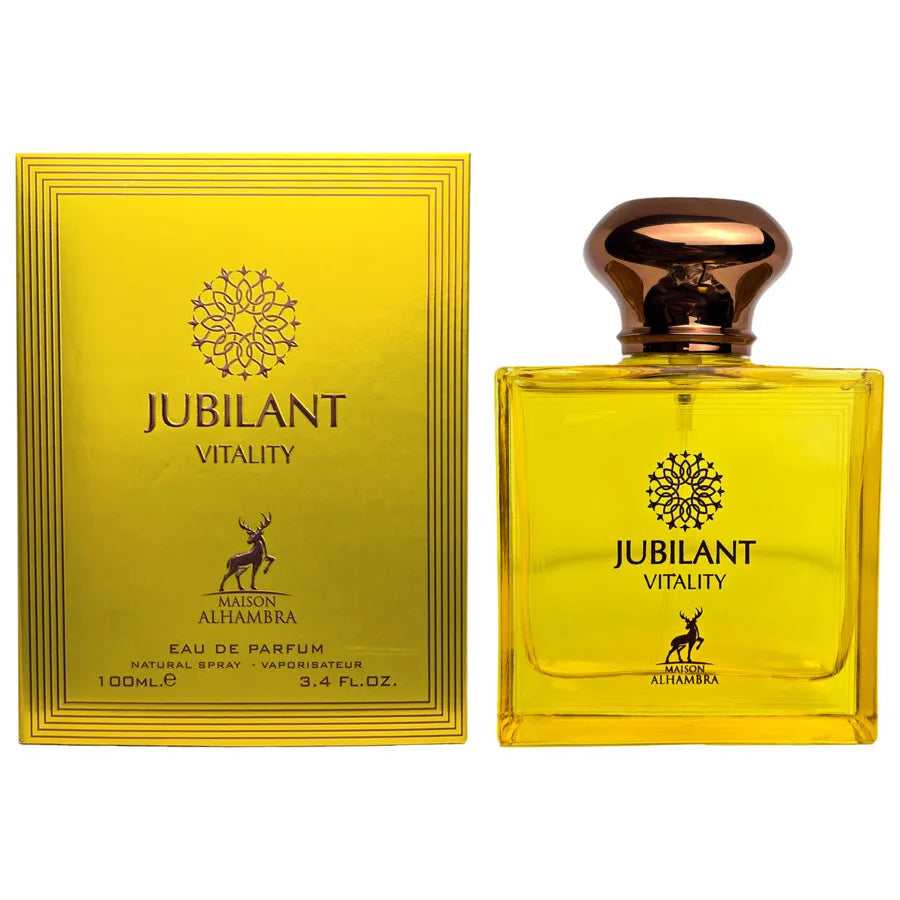 Maison alhambra jubilant vitality unisex eau de perfum 100 ml