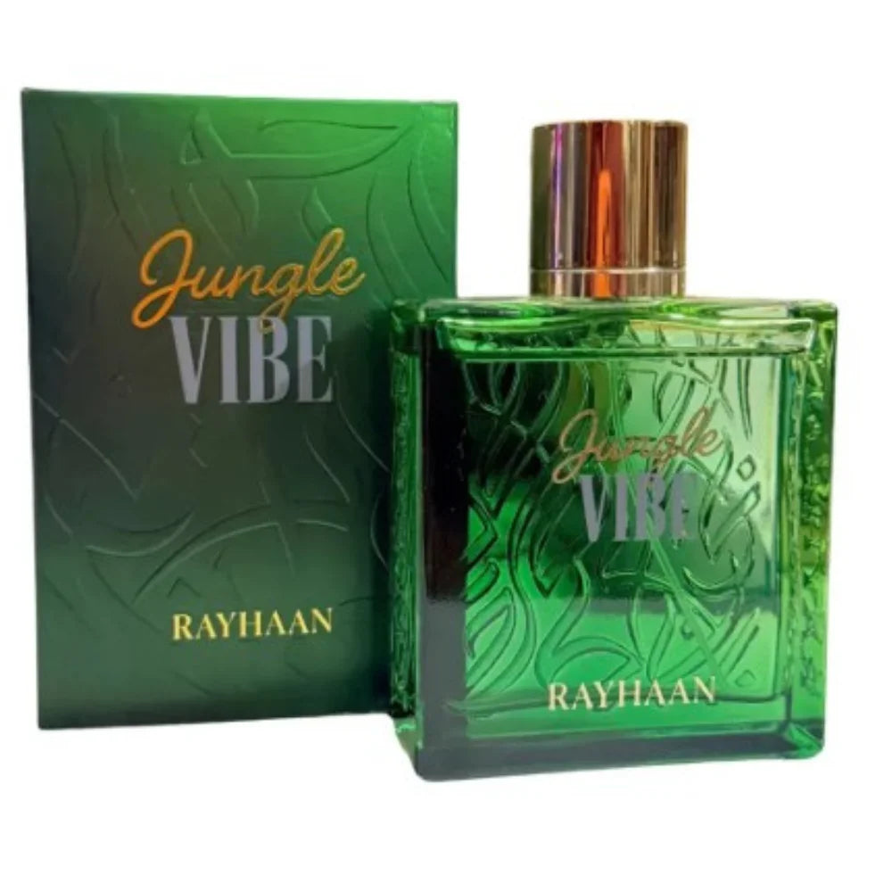 Jungle vibe rayhaan perfume arabe 100% original unisex 100 ml – wild energy and oriental luxury