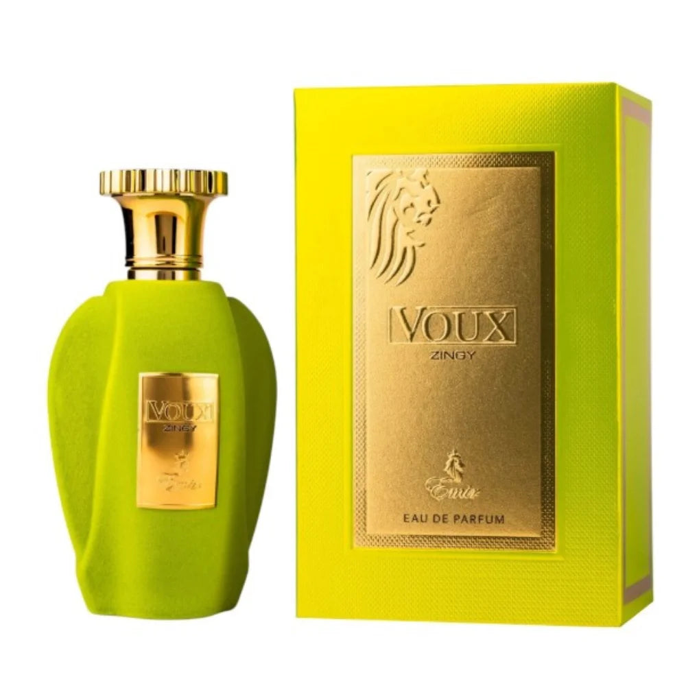 "emir voux zingy paris corner 100ml – 100% original arabic perfume, a unisex, oriental and sophisticated olfactory luxury."