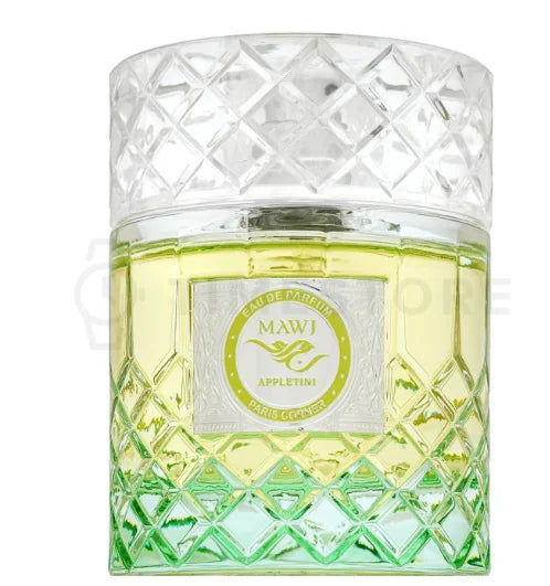 Paris corner mawj appletini eau de parfum 100ml: 100% original arabic perfume with freshness and oriental elegance