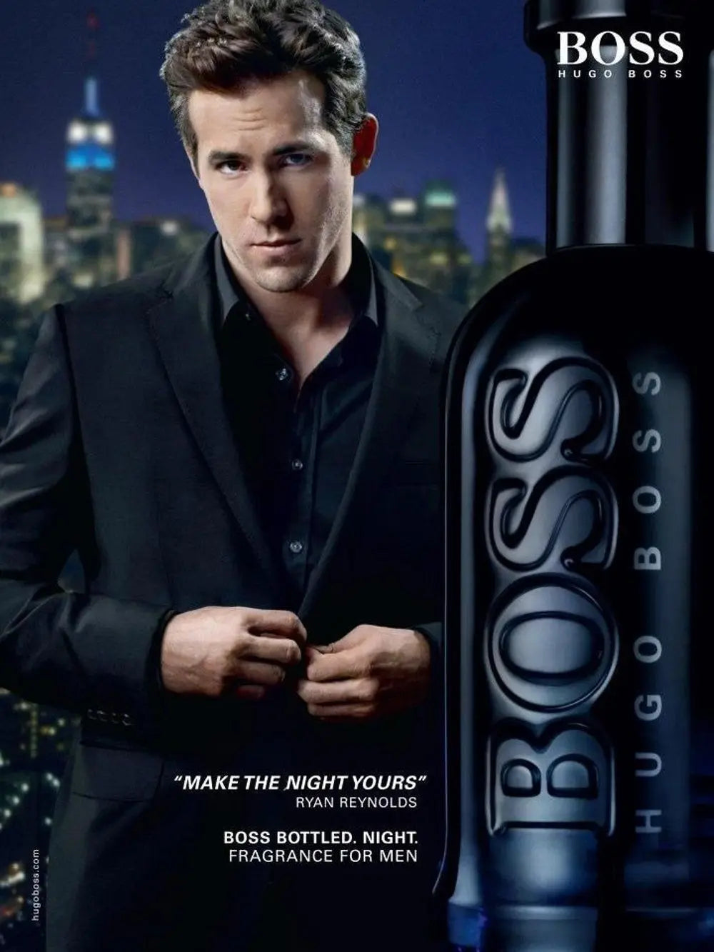 Boss bottled night by hugo boss eau de toilette 100ml- masculine, seductive and elegant fragrance